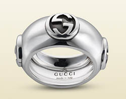 Anelli in argento Gucci