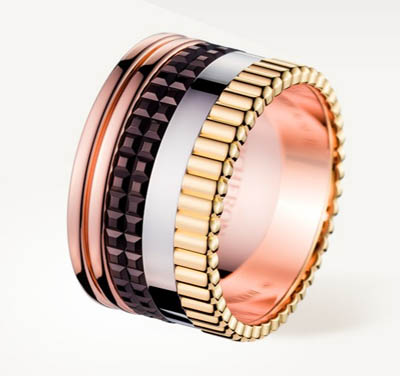 Boucheron gioielli collezione Quatre anello classico