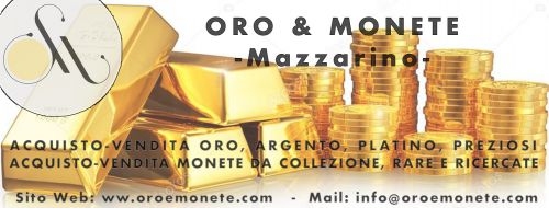 ORO & MONETE - MAZZARINO Marsicovetere Via Torino 25 frazione Villa di Agri